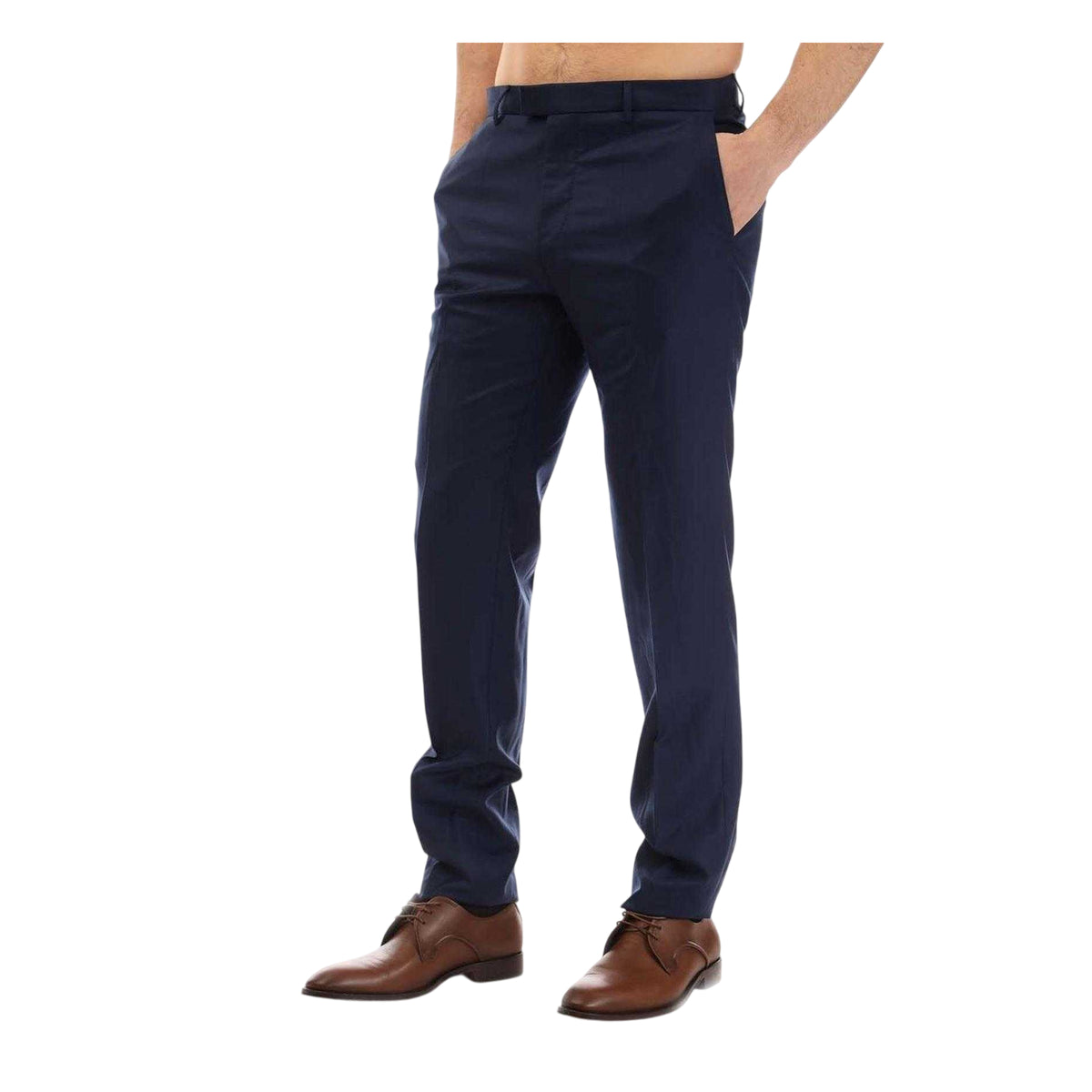 Dark Blue - Side - Boss Mens T-Glover3 Regular Trousers
