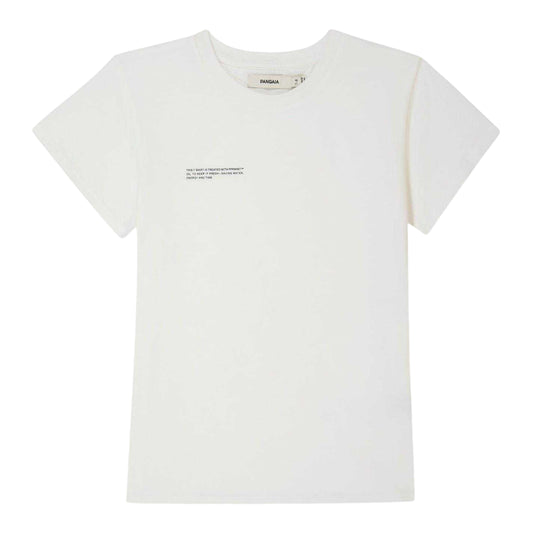 Off White - Front - Pangaia Childrens-Kids 365 Cotton T-Shirt