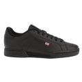 Black - Side - Reebok Mens NPC II Leather Trainers