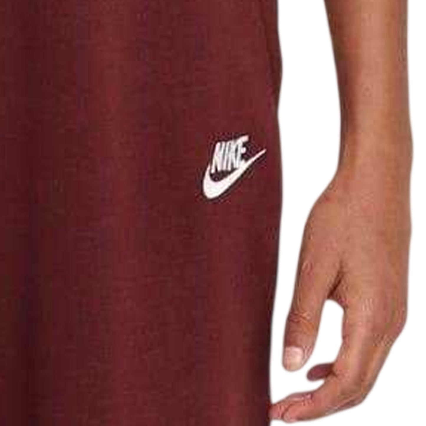 Team Red - Side - Nike Childrens-Kids Fleece Jogging Bottoms