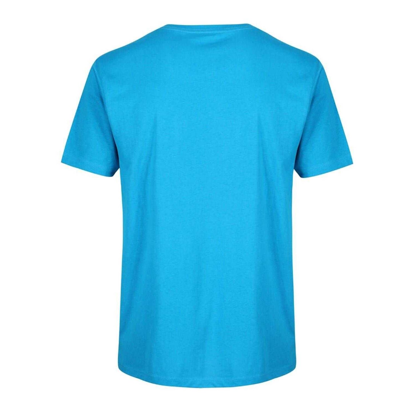 Turquoise - Back - Gold´s Gym Mens Muscle Joe T-Shirt