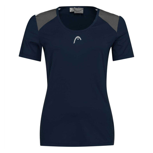 Dark Blue - Front - Head Womens-Ladies Club 22 Tech T-Shirt