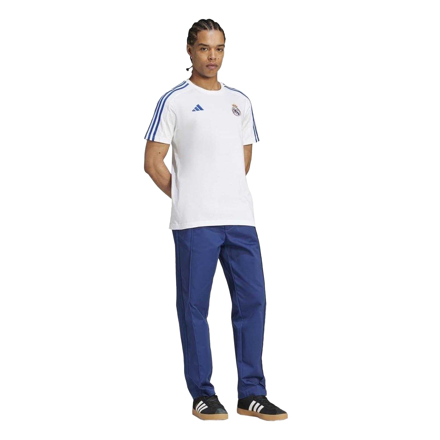 White - Lifestyle - Adidas Mens DNA Real Madrid CF T-Shirt