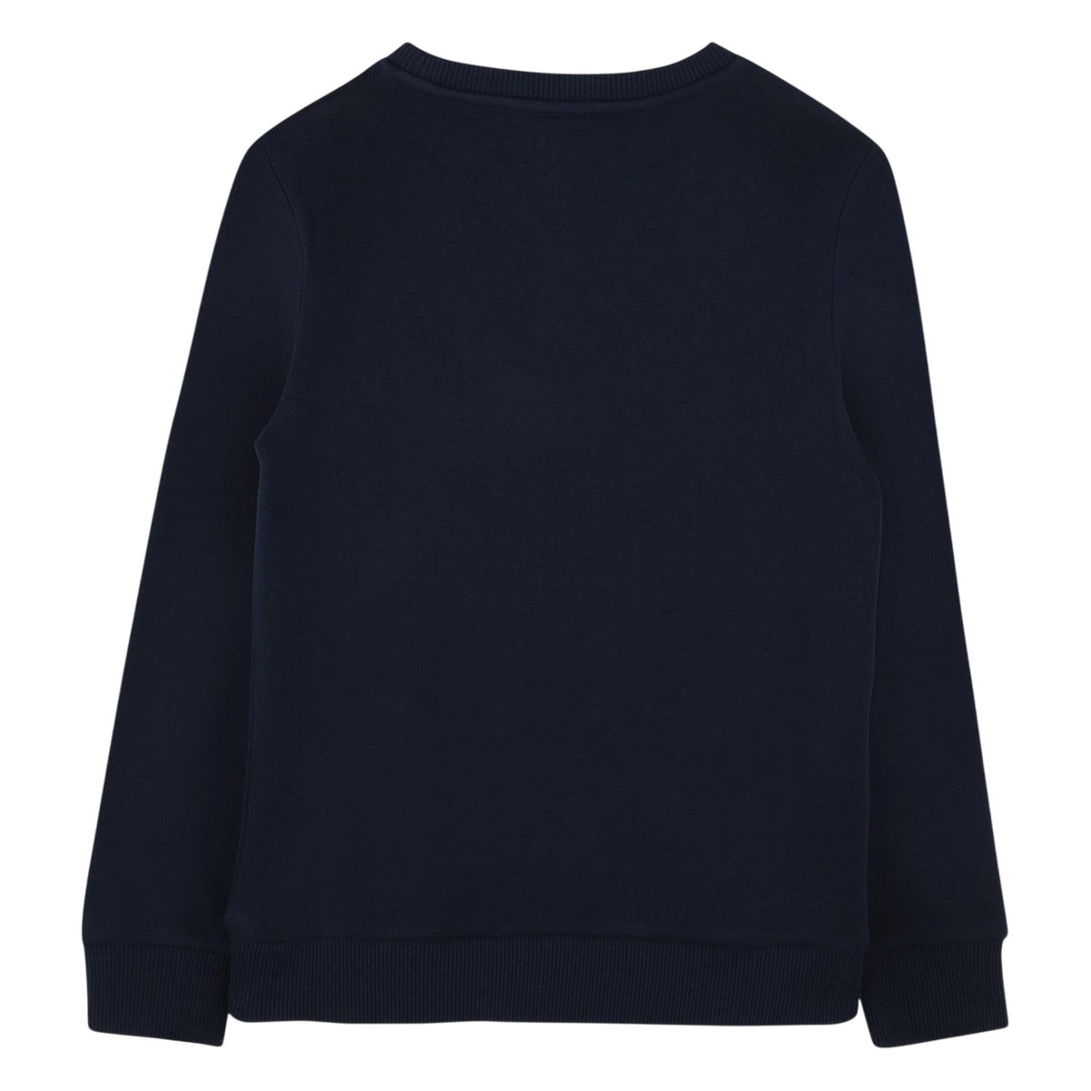Navy - Back - Boss Childrens-Kids Crew Neck Sweatshirt