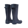 Navy - Back - FitFlop Womens-Ladies Wonderwelly Tall Wellington Boots