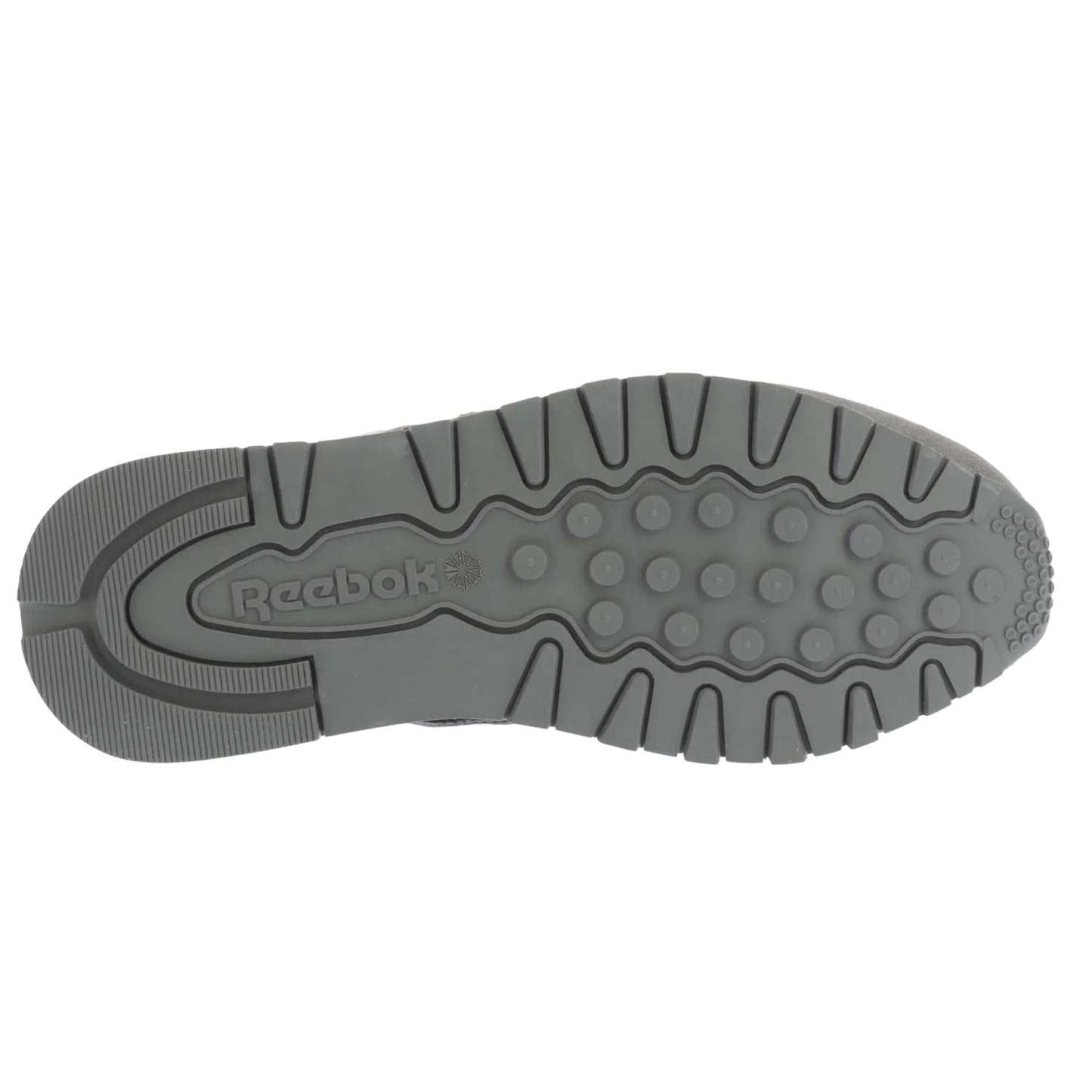 Pure Grey-Vector Red - Lifestyle - Reebok Mens Classic Leather Trainers