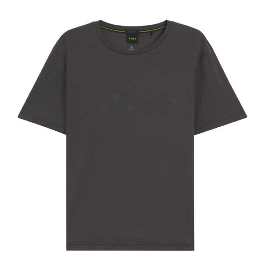 Dark Grey - Front - Boss Mens Future Regular T-Shirt