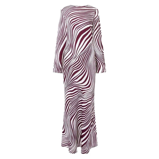 White - Front - French Connection Womens-Ladies Ziggy Crew Neck Maxi Dress