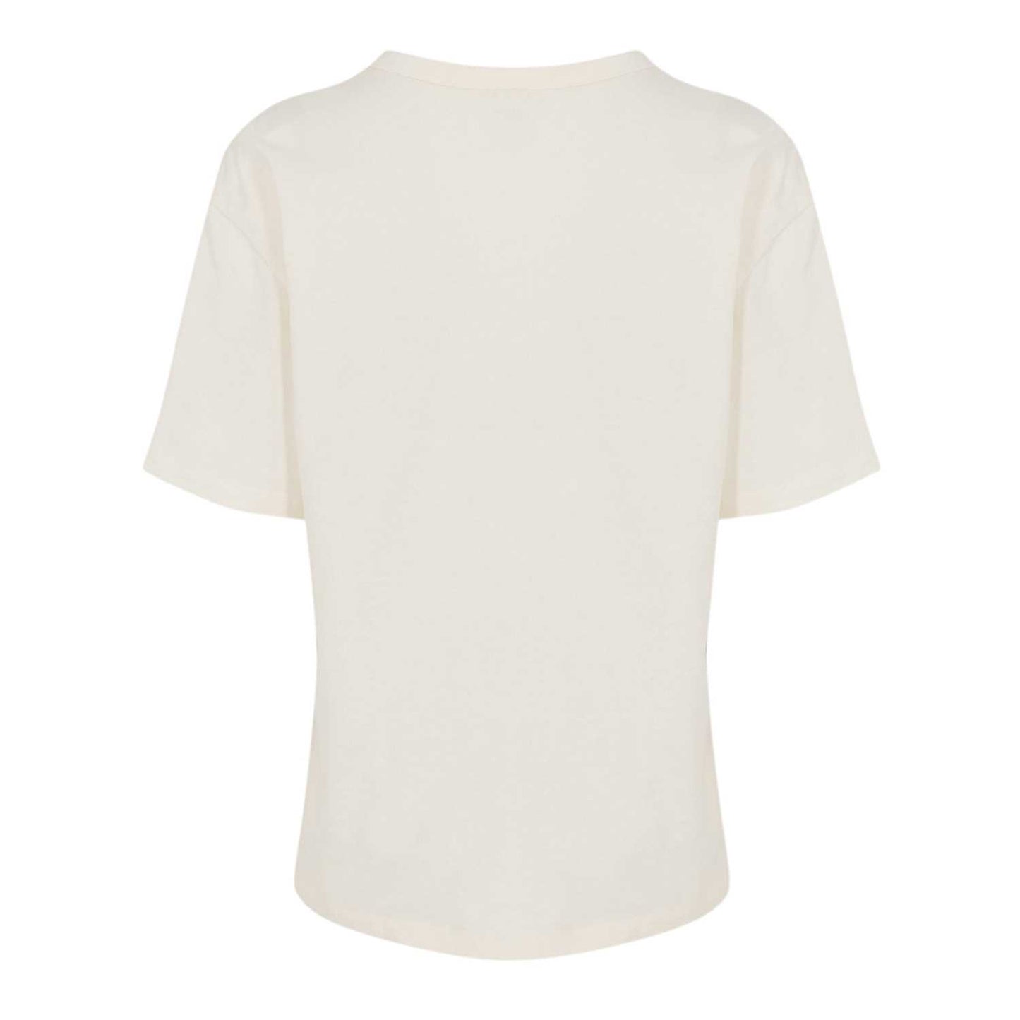 White - Back - Levis Womens-Ladies Crew Neck Boyfriend T-Shirt
