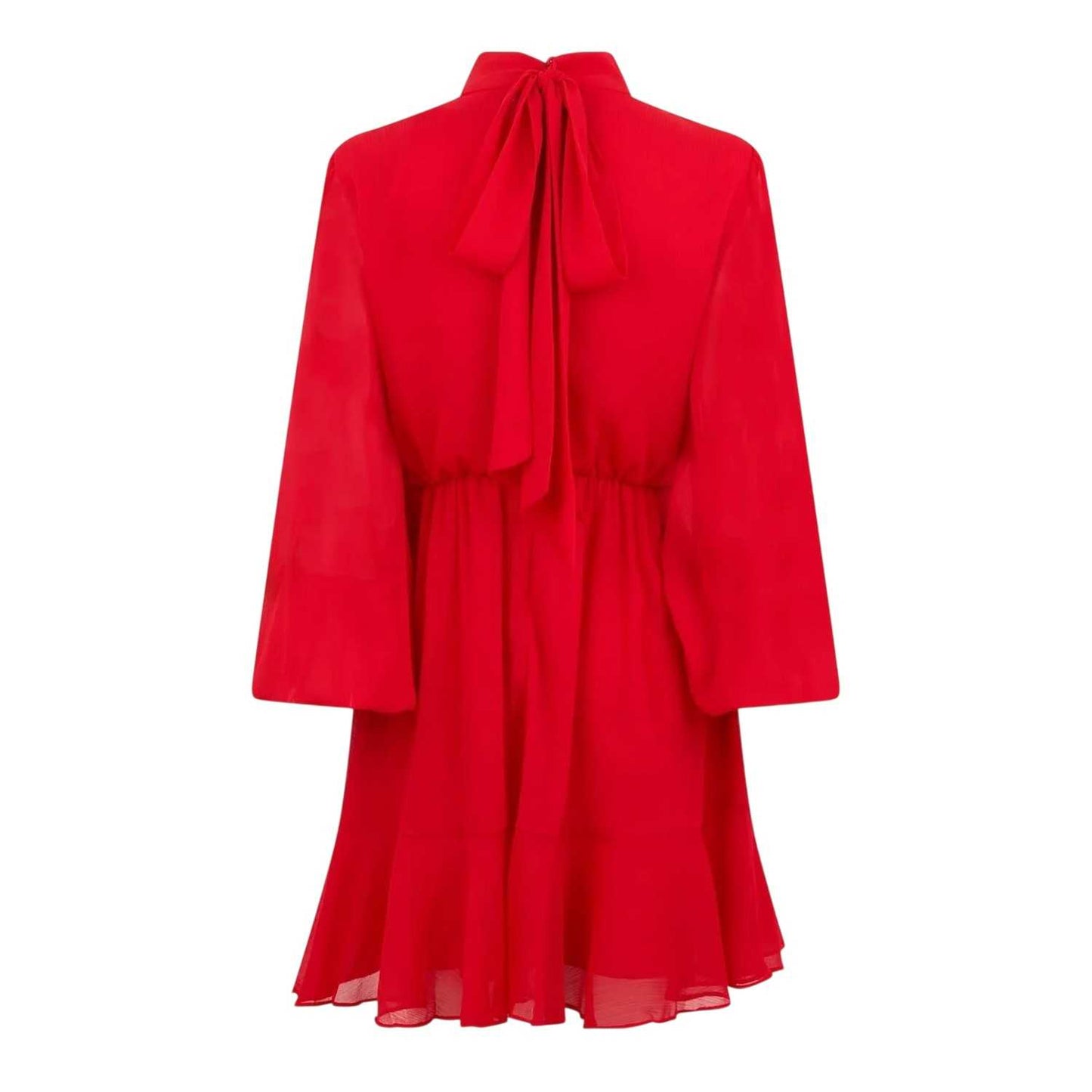 Red - Back - Ted Baker Womens-Ladies Woven A-line Mini Dress