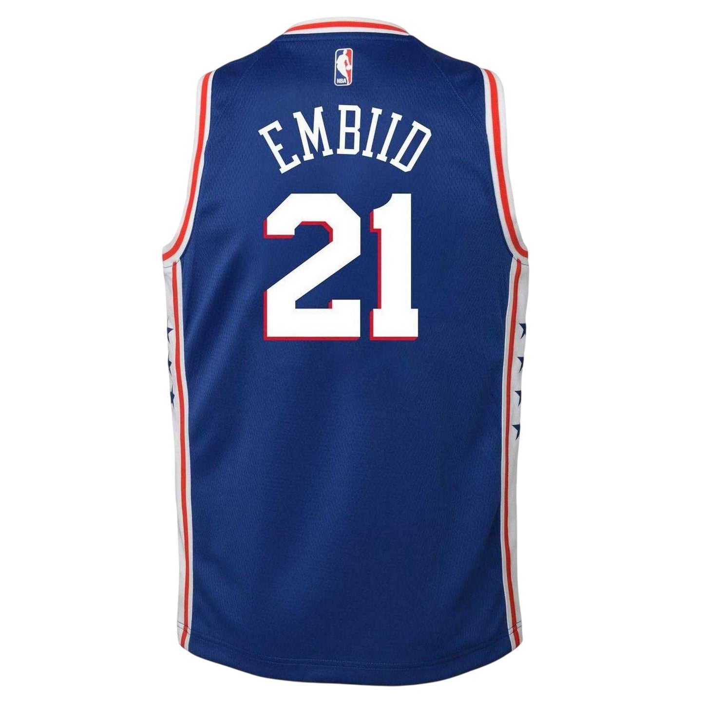 Blue - Back - Nike Boys NBA Basketball Jersey