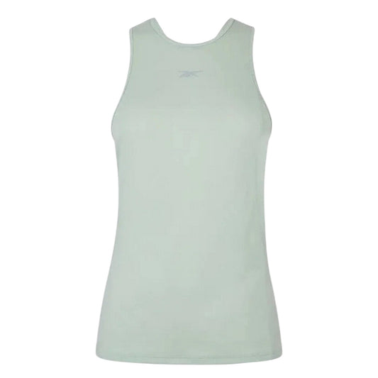 Light Sage - Front - Reebok Womens-Ladies SpeedWick Tank Top