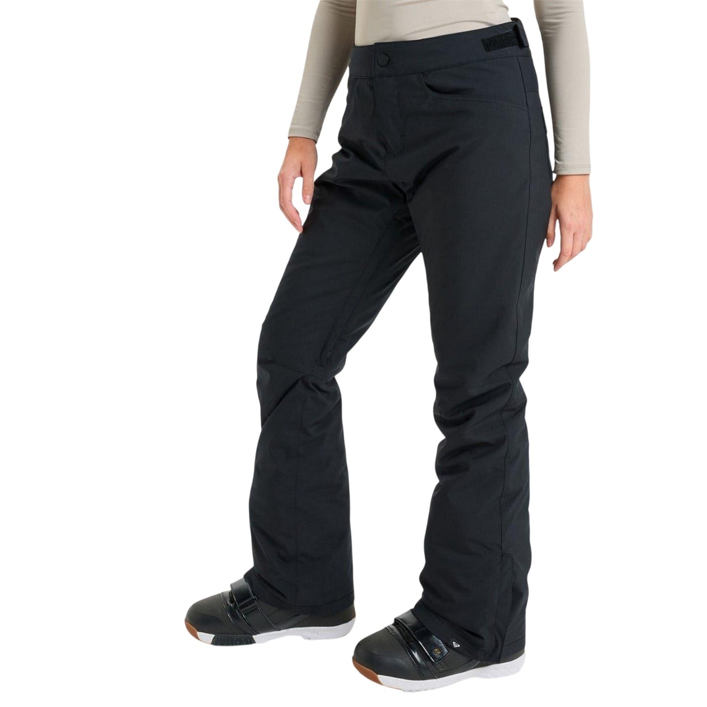 Black - Back - Roxy Womens-Ladies Backyard Ski Trousers