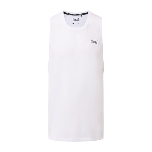 White - Front - Everlast Mens Vest Top