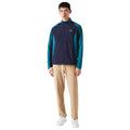 Navy - Side - Lacoste Mens Collapsible Sports Golf Jacket