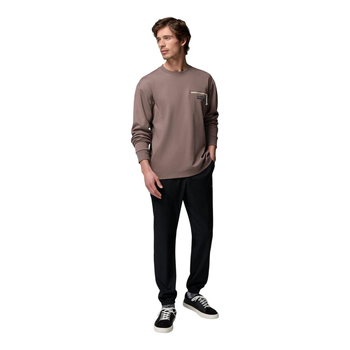 Black - Side - Columbia Mens Hike II Joggers