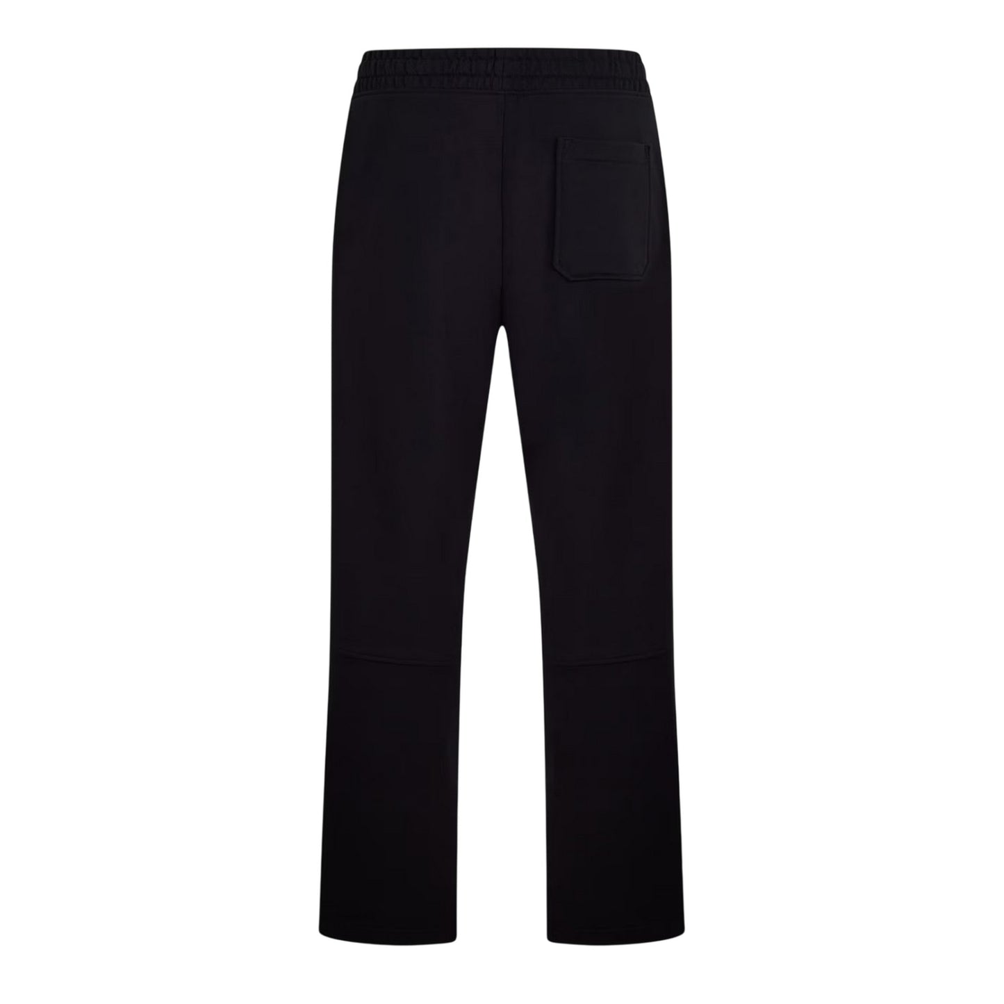 Black - Back - Hugo Mens Open Hem Sweatpants