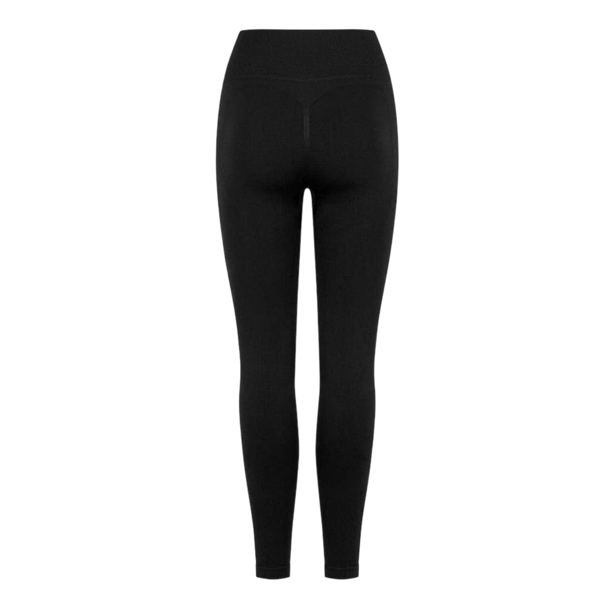 Black - Back - 4th & Reckless Womens-Ladies Seamless Leggings