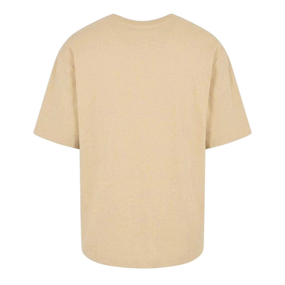 Brown-Black - Back - Off White Mens Skate Crew Neck T-Shirt