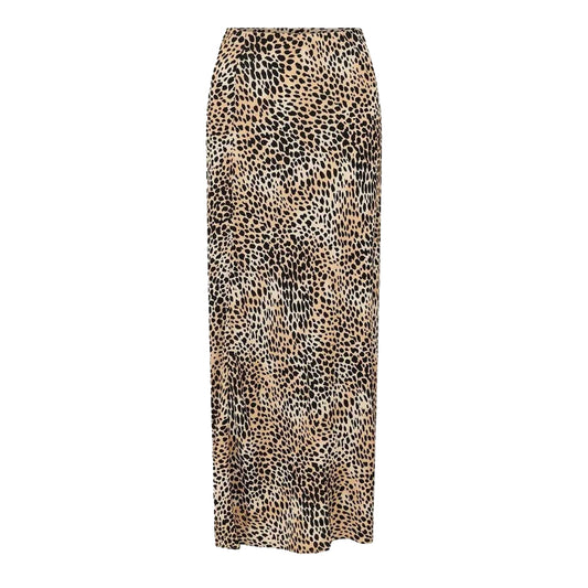 Leopard - Front - Nobody´s Child Womens-Ladies Mila Leopard Print Linen Maxi Skirt