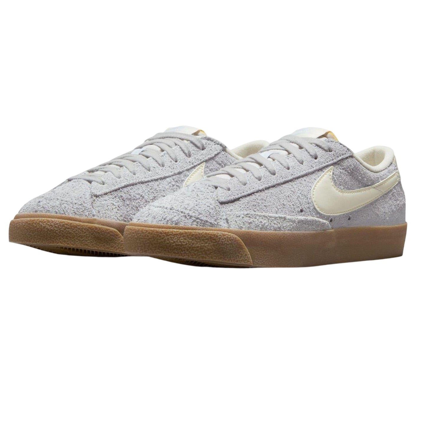 Grey-Gum - Lifestyle - Nike Womens-Ladies Blazer Jumbo Suede Trainers