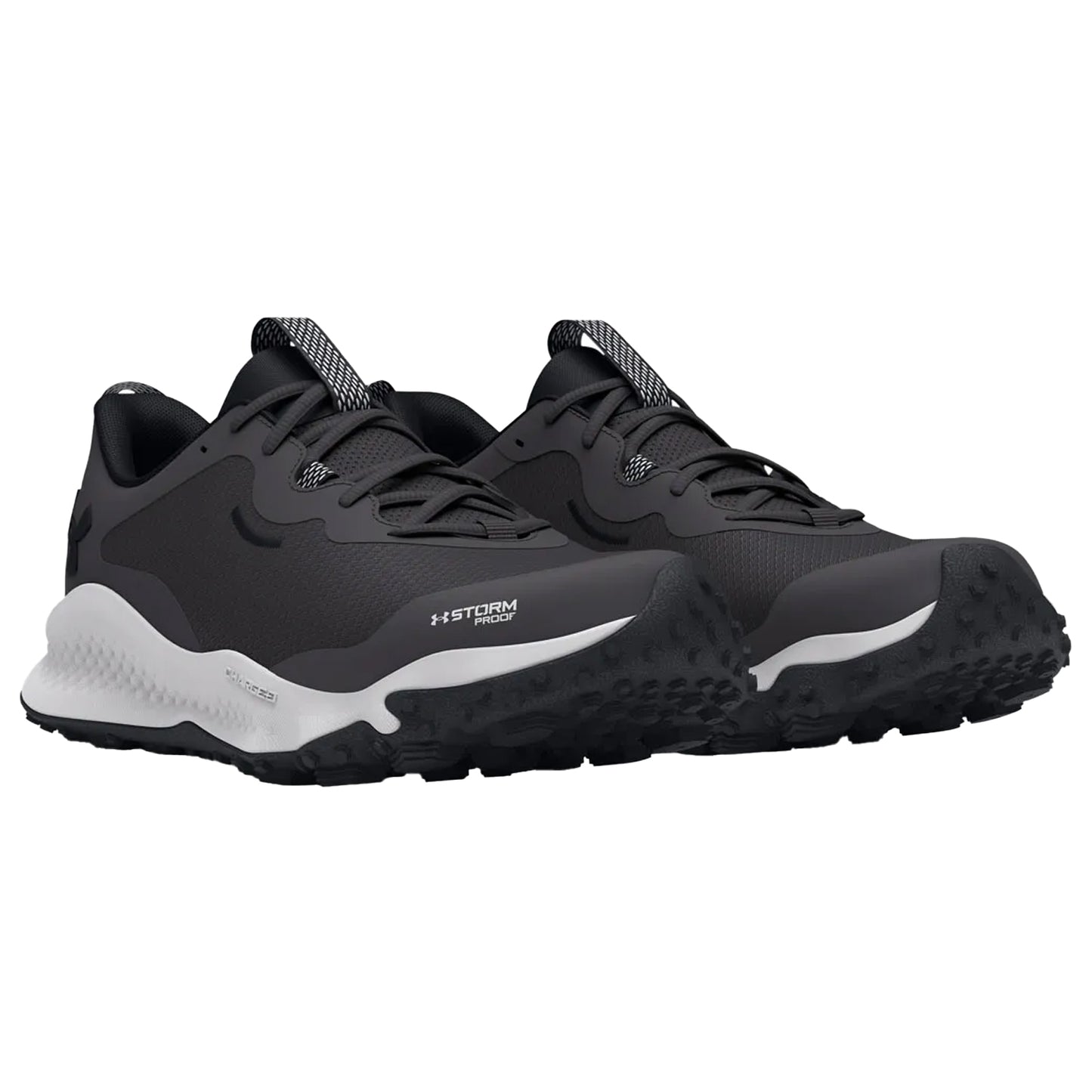 Grey - Lifestyle - Under Armour Womens-Ladies Maven Trail Waterproof Running Trainers