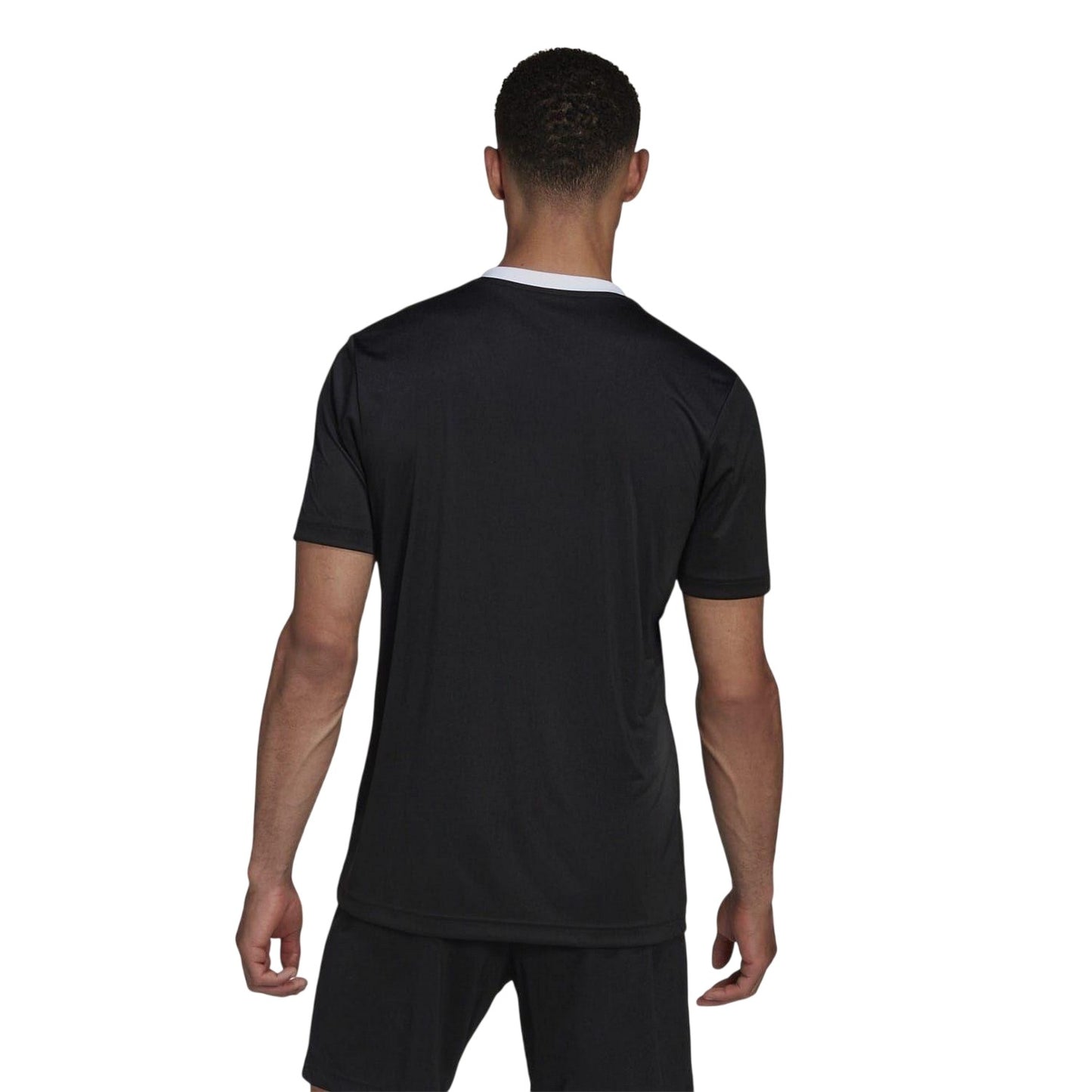 Black - Pack Shot - Adidas Mens Entrada 22 Jersey