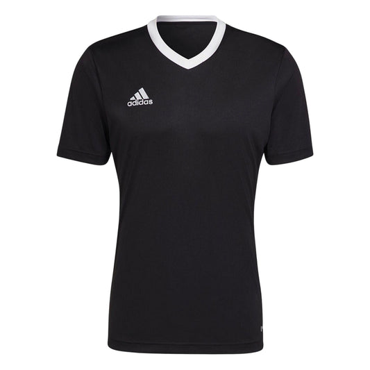 Black - Front - Adidas Mens Entrada 22 Jersey