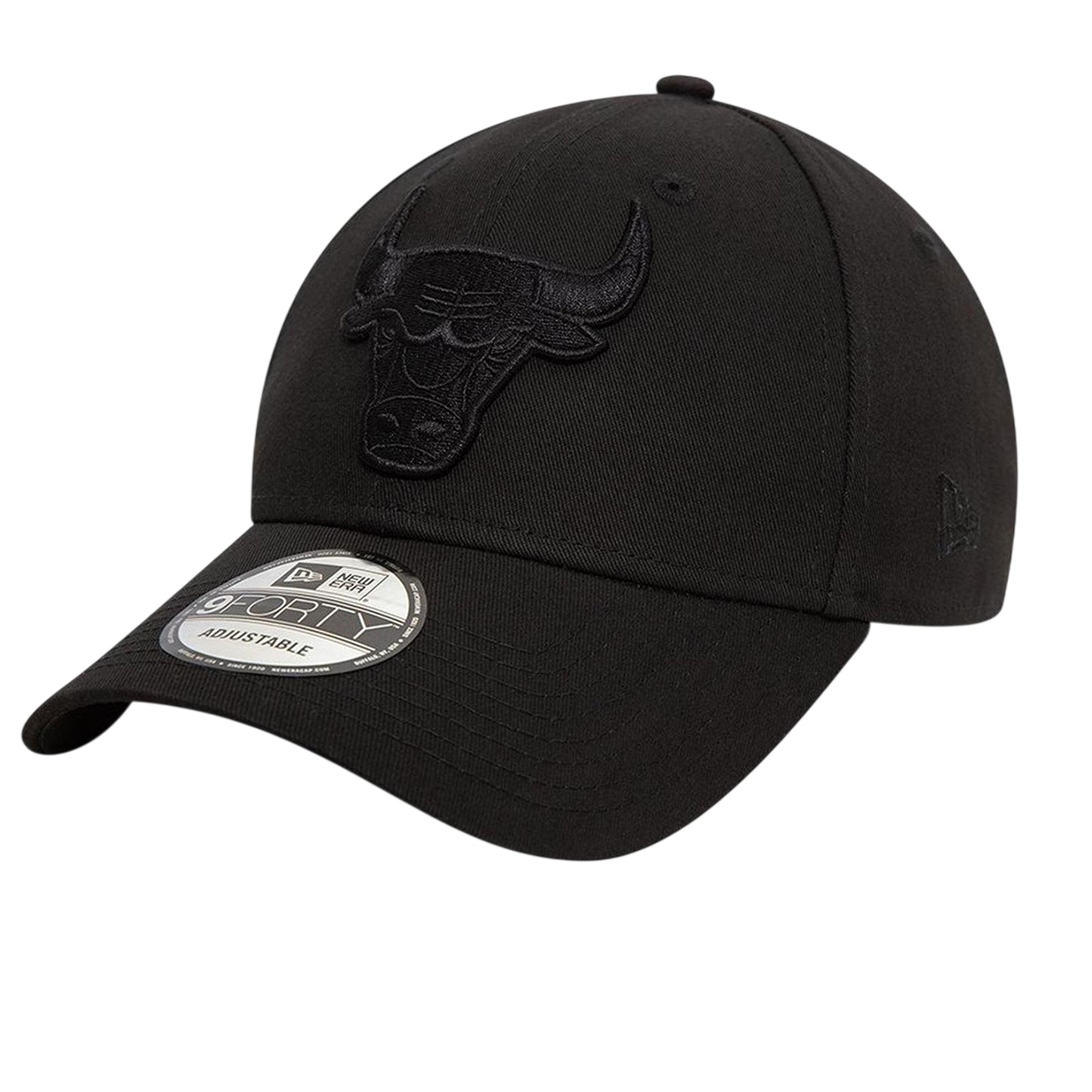 Black - Side - New Era 9Forty Chicago Bulls Baseball Cap