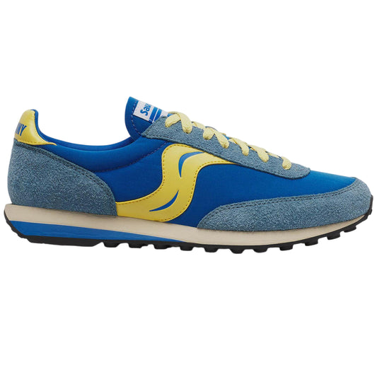 Blue - Front - Saucony Unisex Adult 80 Suede Trainers