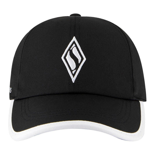 Black-White - Front - Skechers Womens-Ladies Skchwve Baseball Cap