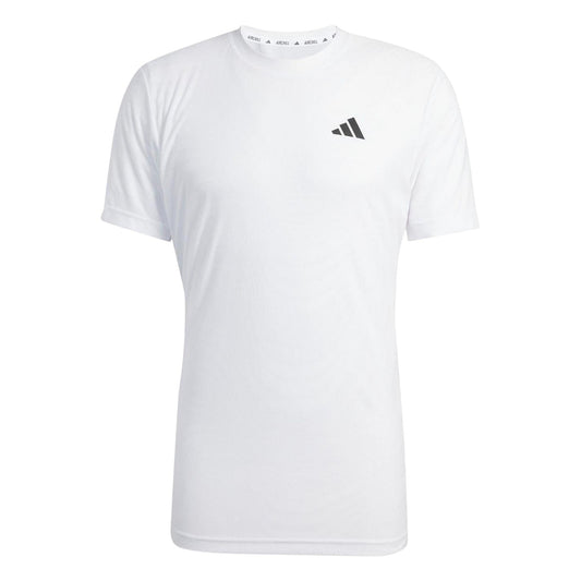 White - Front - Adidas Mens Pro Climacool Tennis T-Shirt