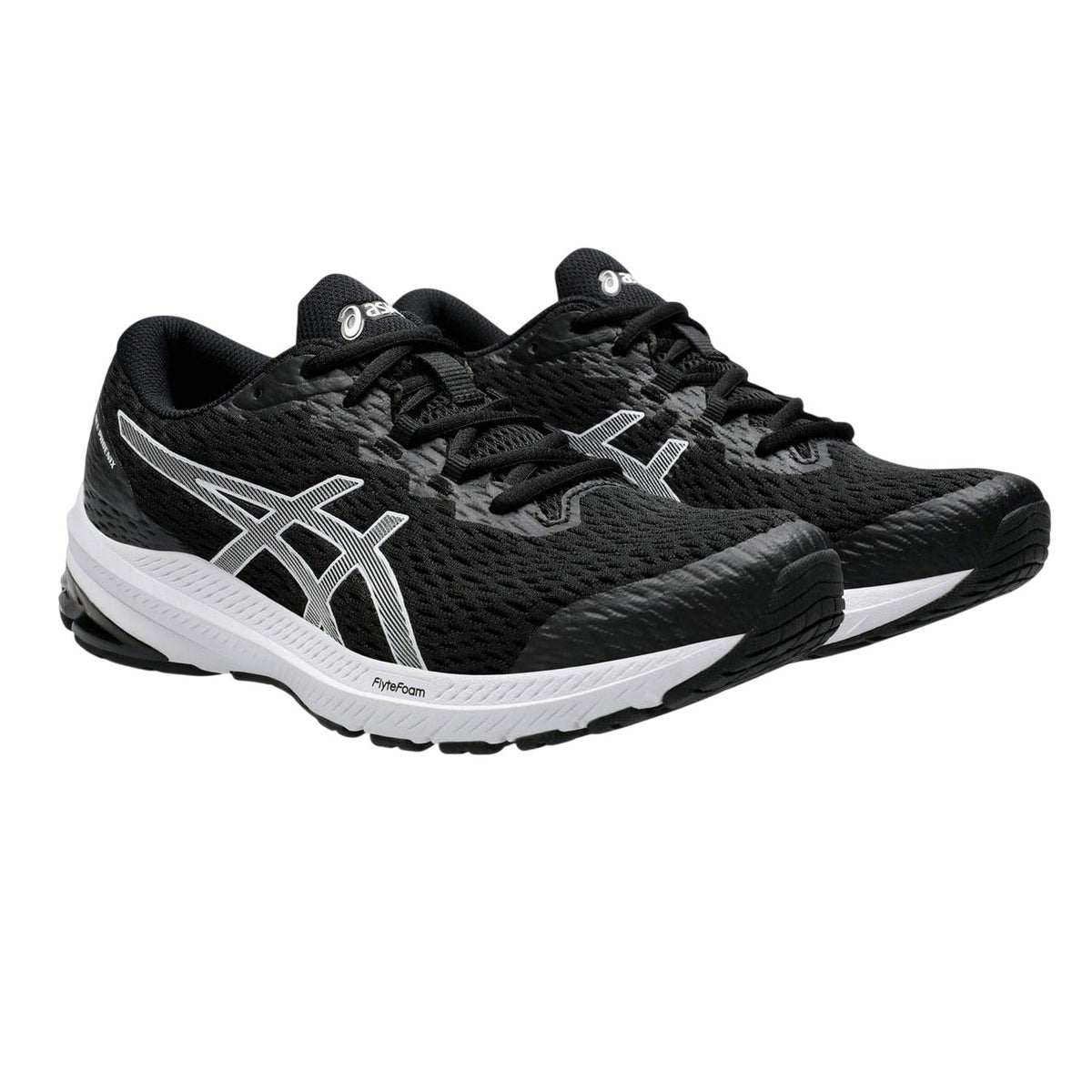 Black-White - Lifestyle - Asics Mens Gel Phoenix 12 Trainers