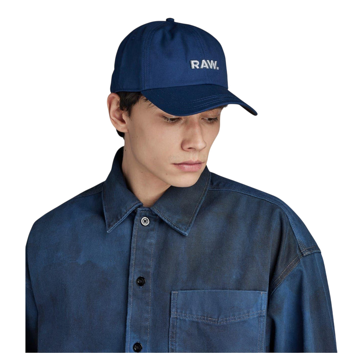 Ballad Blue - Side - G-Star Mens Raw Baseball Cap