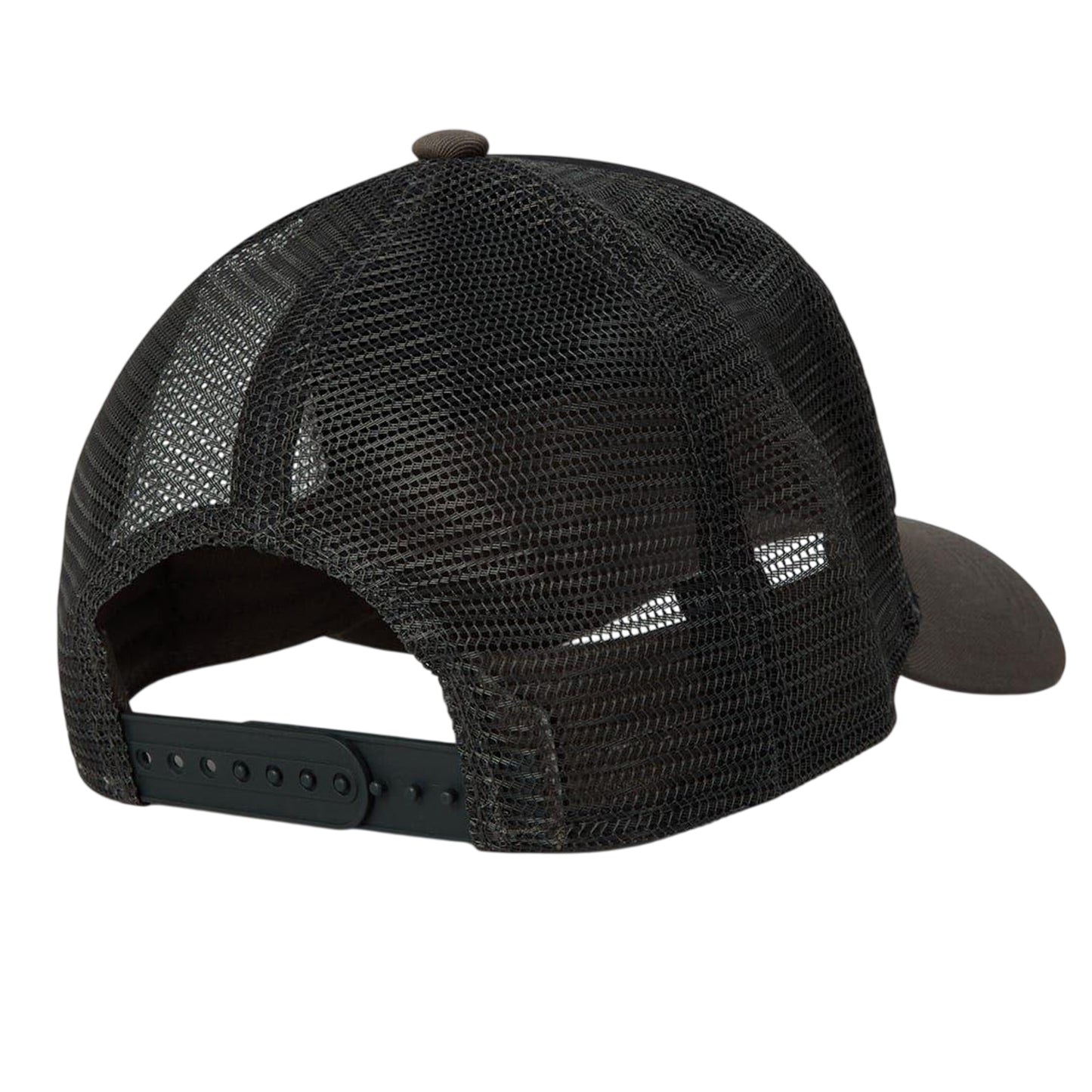 Black - Back - Christian Rose Unisex Adult License Plate Casual Trucker Cap
