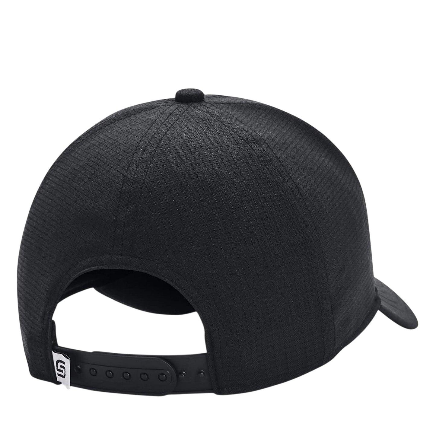 Black - Back - Under Armour Mens Logo Snapback Cap