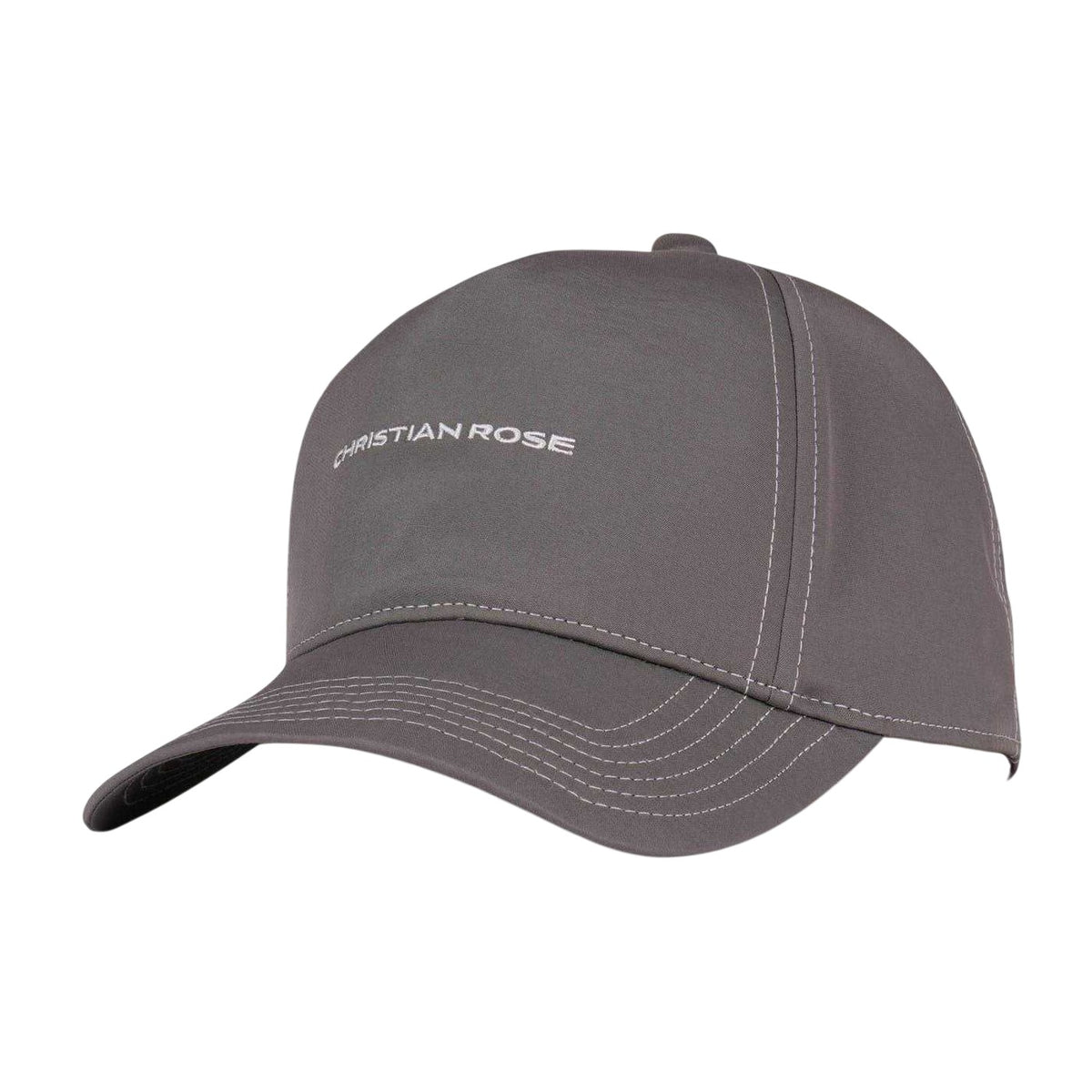 White-Grey - Side - Christian Rose Unisex Adult Unstructured Trucker Cap