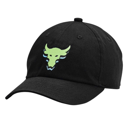 Black Print - Front - Under Armour Childrens-Kids Project Rock Dad Hat