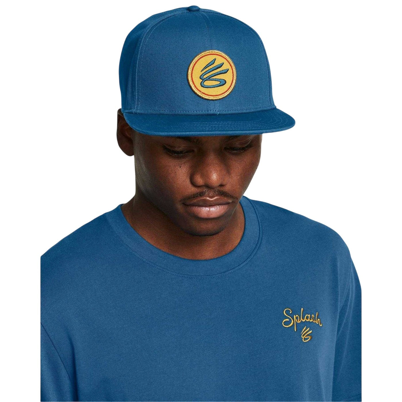 Blue - Side - Under Armour Mens Cap