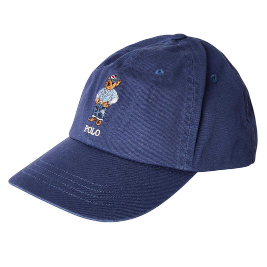 Light Navy - Front - Ralph Lauren Polo Bear Baseball Cap