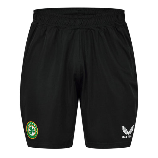 Black - Front - Castore Mens Football Shorts