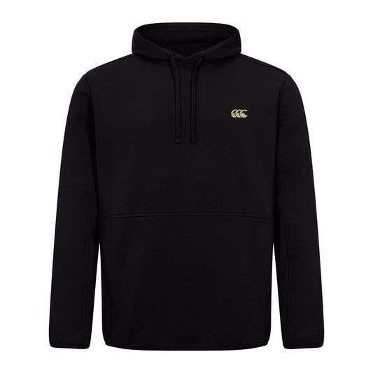 Black - Front - Canterbury Mens Tempo+ Full Zip Hoodie