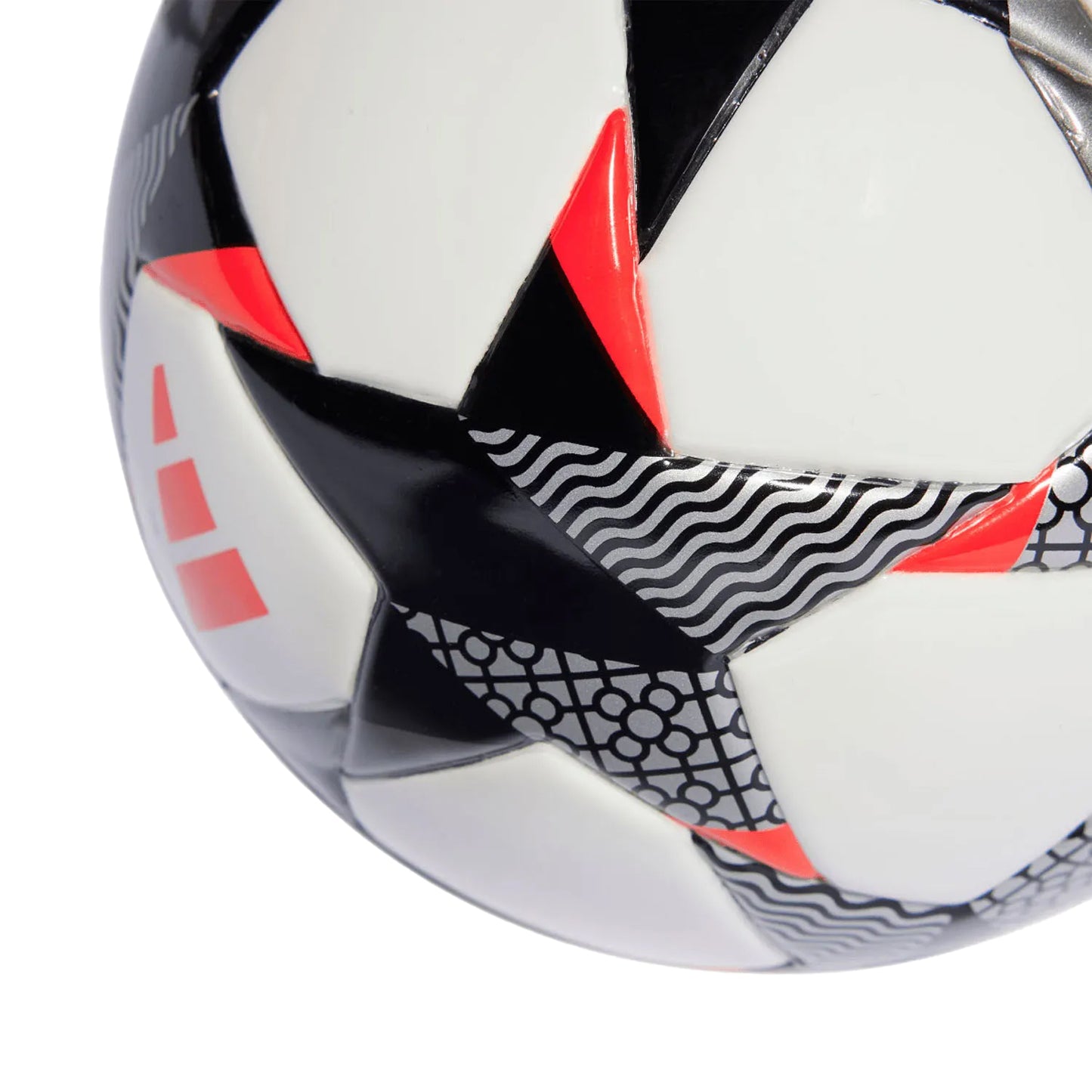 White-Black-Orange - Side - Adidas Knockout 23-24 UWCL Mini Football