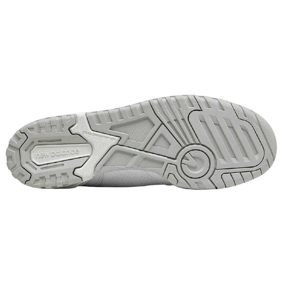 White - Side - New Balance Womens-Ladies 550 Leather Trainers