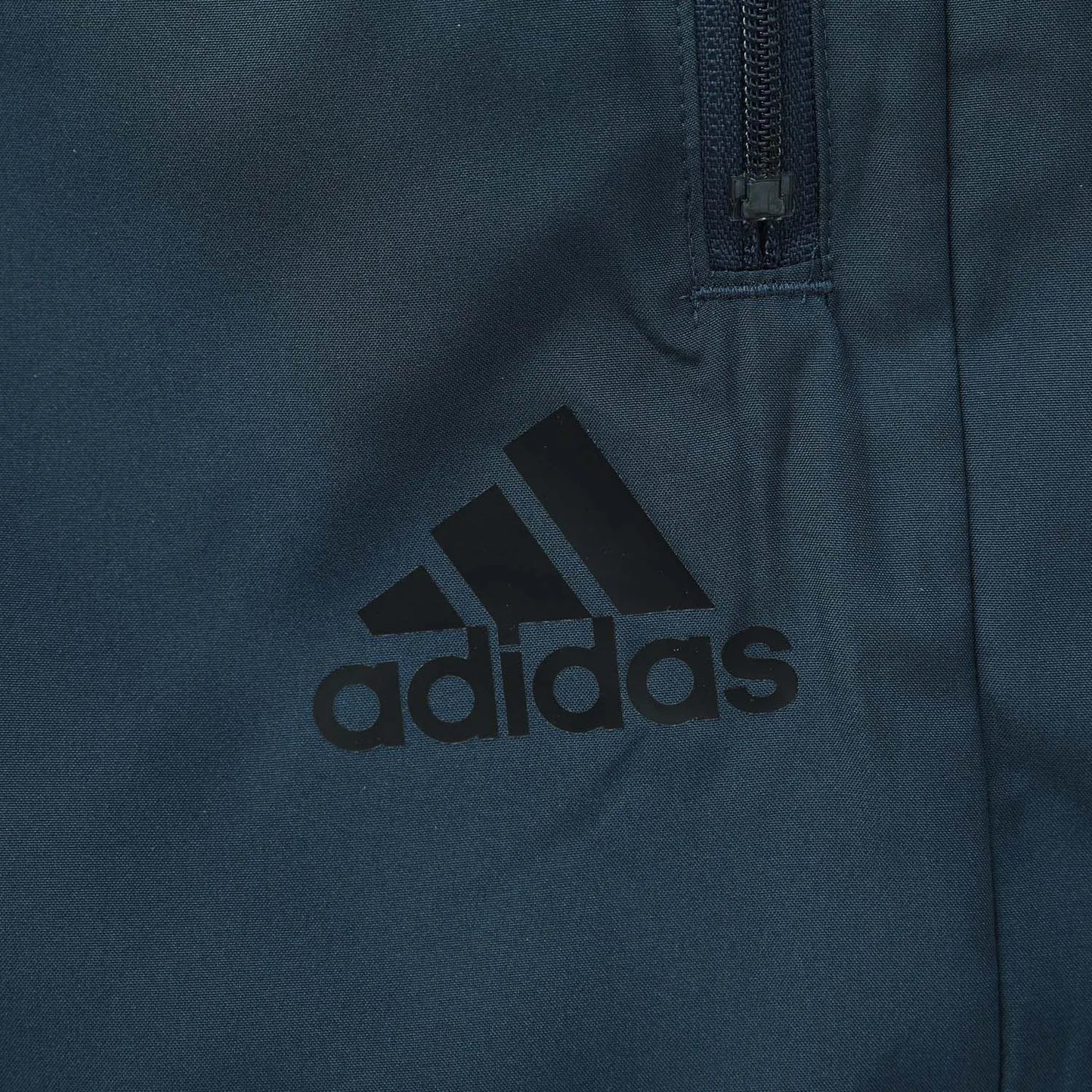 Navy - Side - Adidas Mens D2M Aeroready Woven Shorts