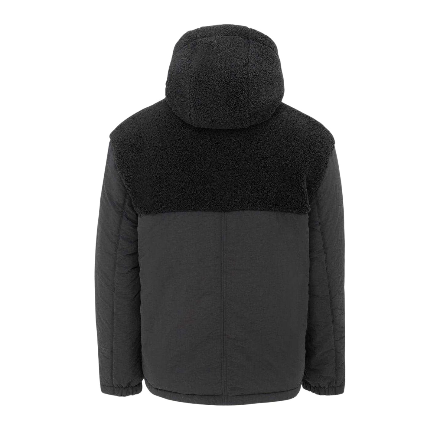 Black - Back - SoulCal Mens Hybrid Jacket
