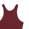 Burgundy - Side - Lacoste Womens-Ladies Recycled Polyamide Quick Dry Sports Bra