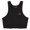 Black - Front - Lacoste Womens-Ladies Recycled Polyamide Quick Dry Sports Bra