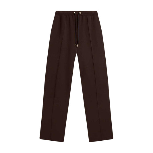 Dark Brown - Front - Ted Baker Womens-Ladies Open Hem Jogging Bottoms