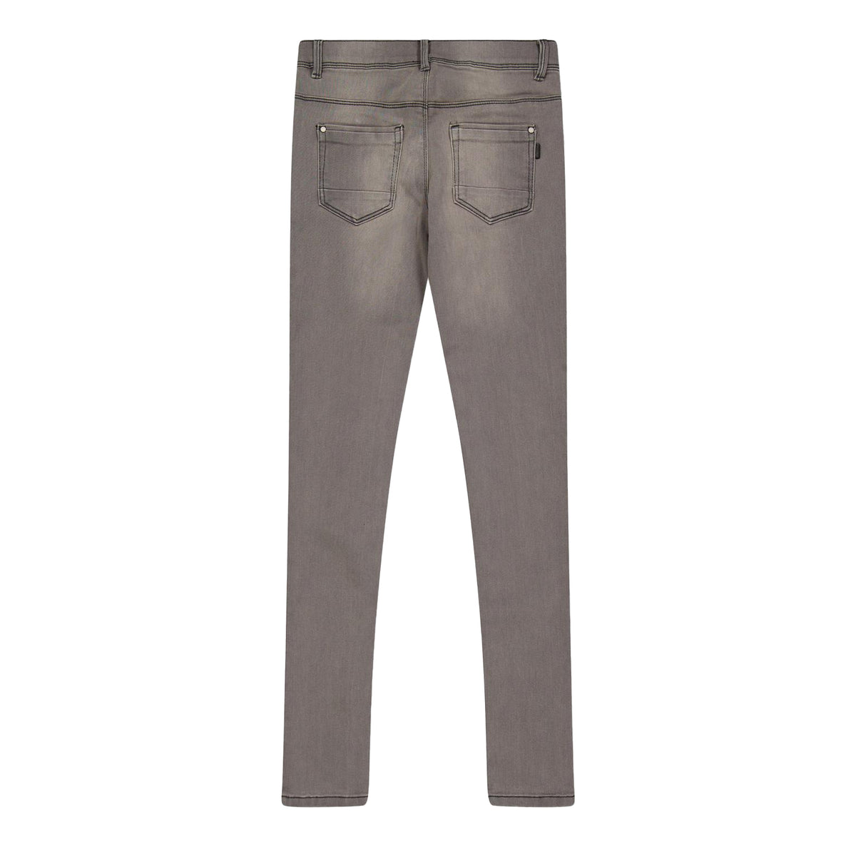 Grey - Back - Name It Childrens-Kids Denim Jeans